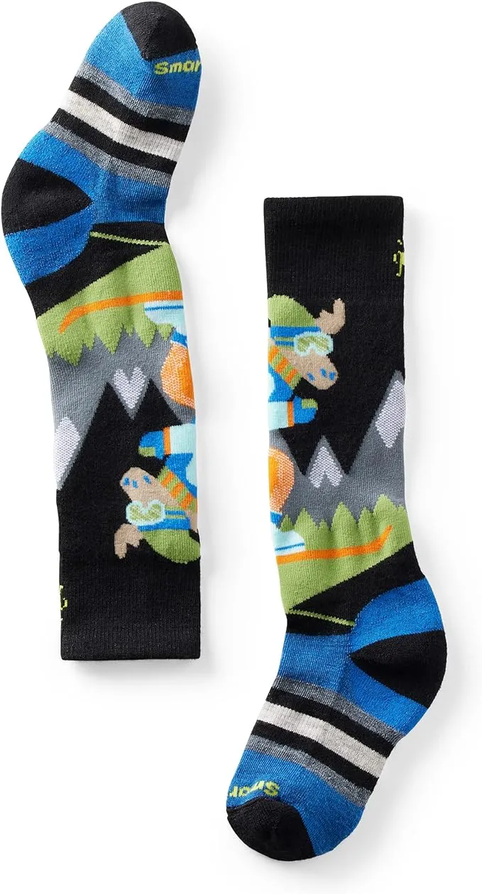 Smartwool Kids' Wintersport Full Cushion Mountain Moose Socks