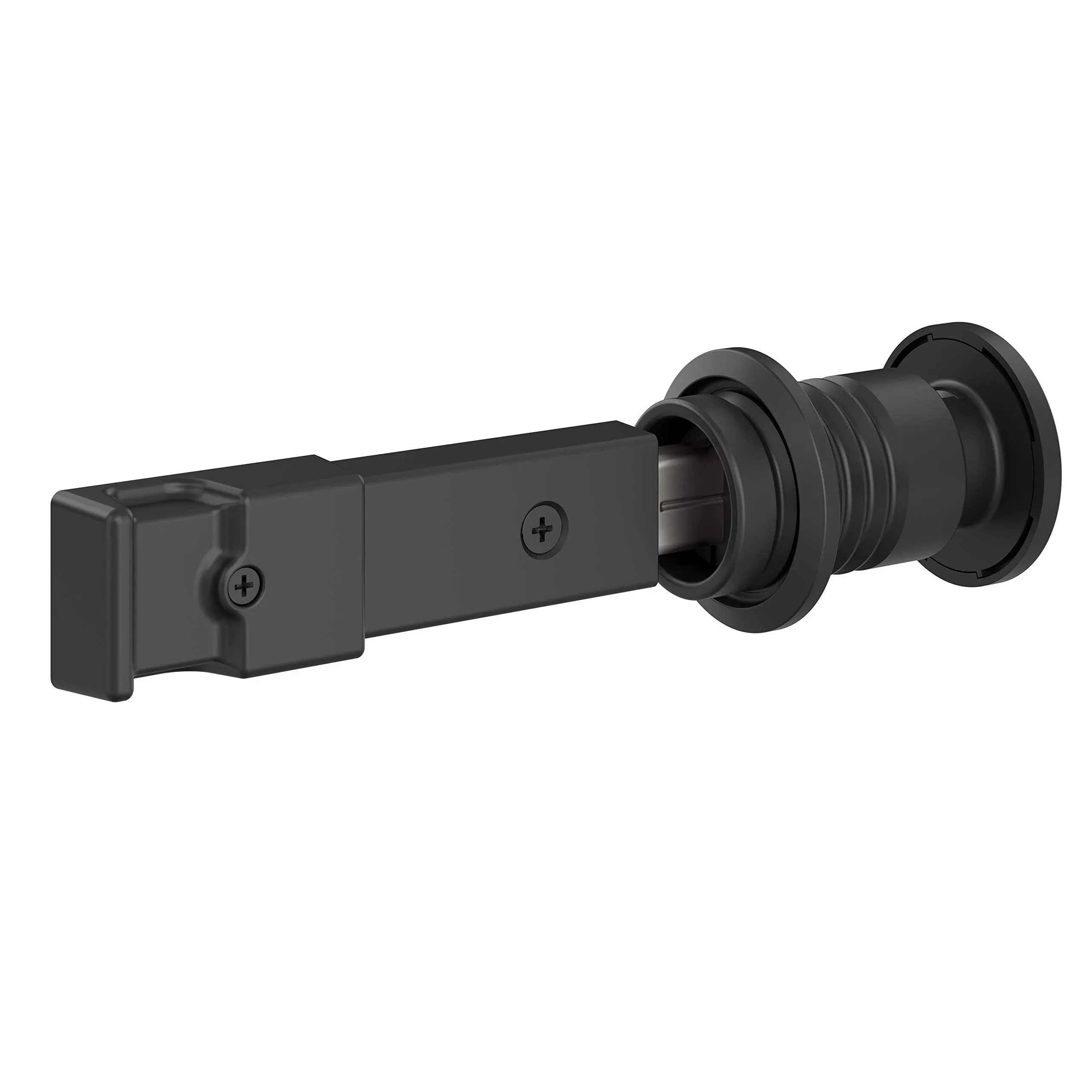 National Hardware Barn Door Lock Matte Black