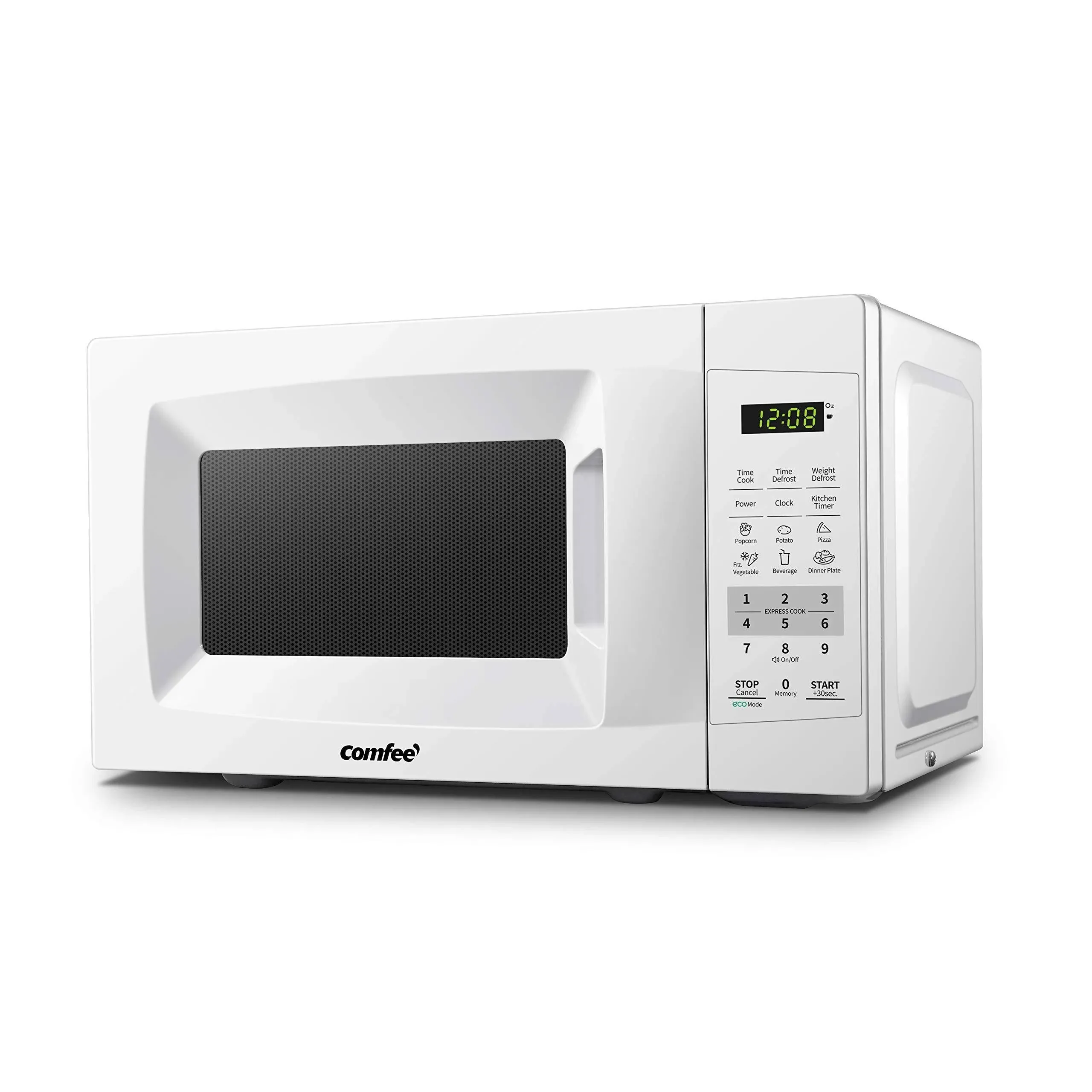 COMFEE&#039; EM720CPL-PM Countertop Microwave Oven with Sound On/Off, ECO Mode