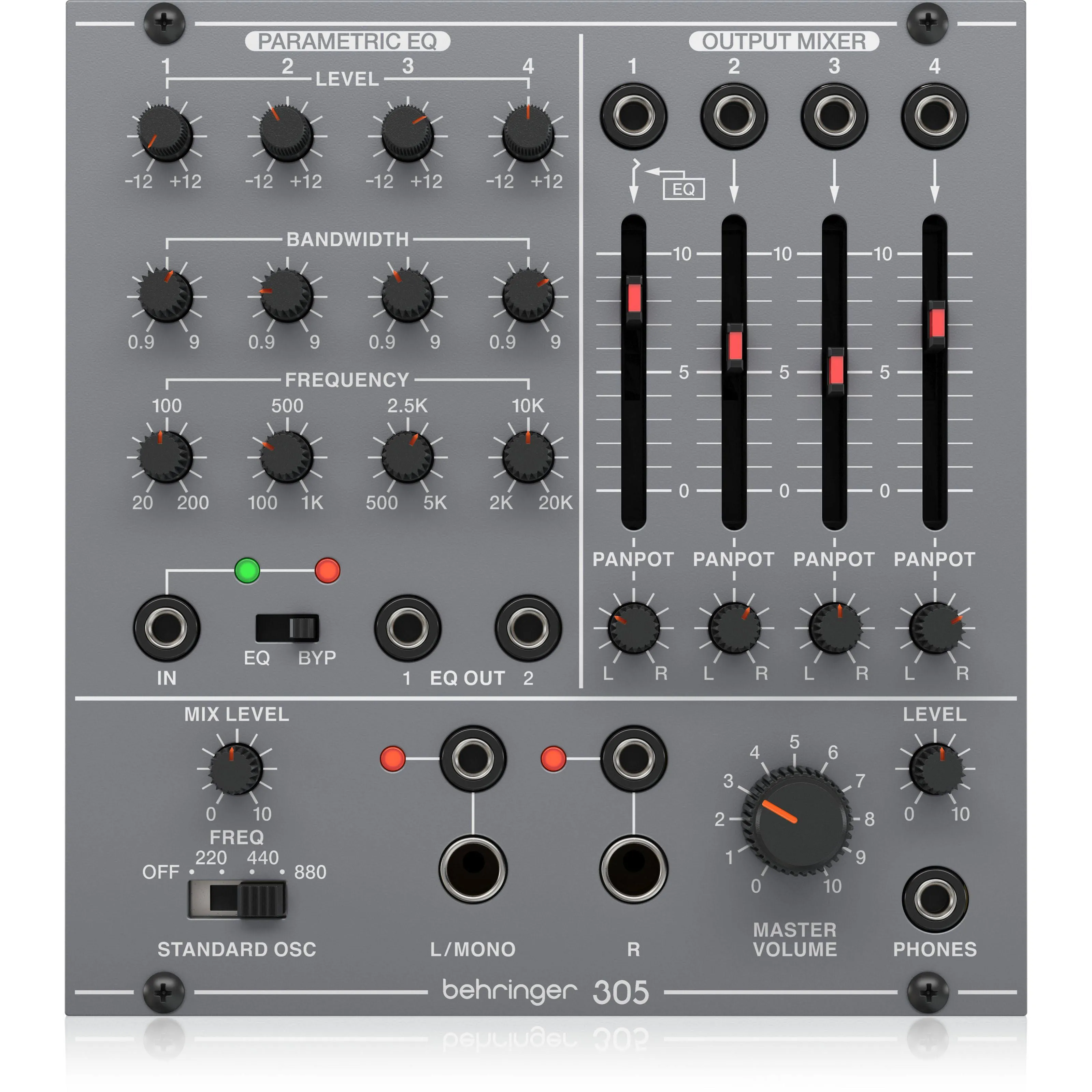 Behringer 305 Equalizer / Mixer  favorable buying at our shop