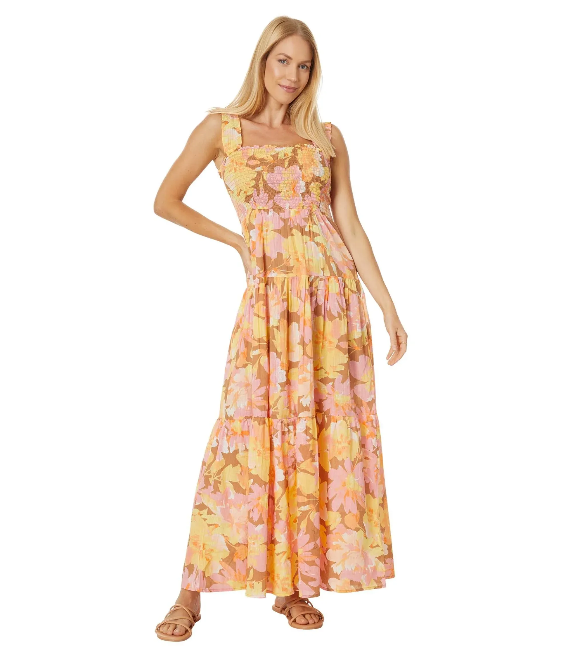 Feelin Fine Maxi Dress - Multi