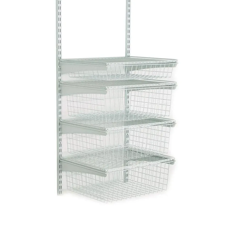 ClosetMaid 2815 ShelfTrack 4 Drawer Kit , White