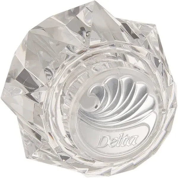 Delta Knob Clear Faucet Handle RP17451