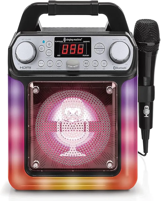 Singing Machine Groove Mini Karaoke - Black SML652BK