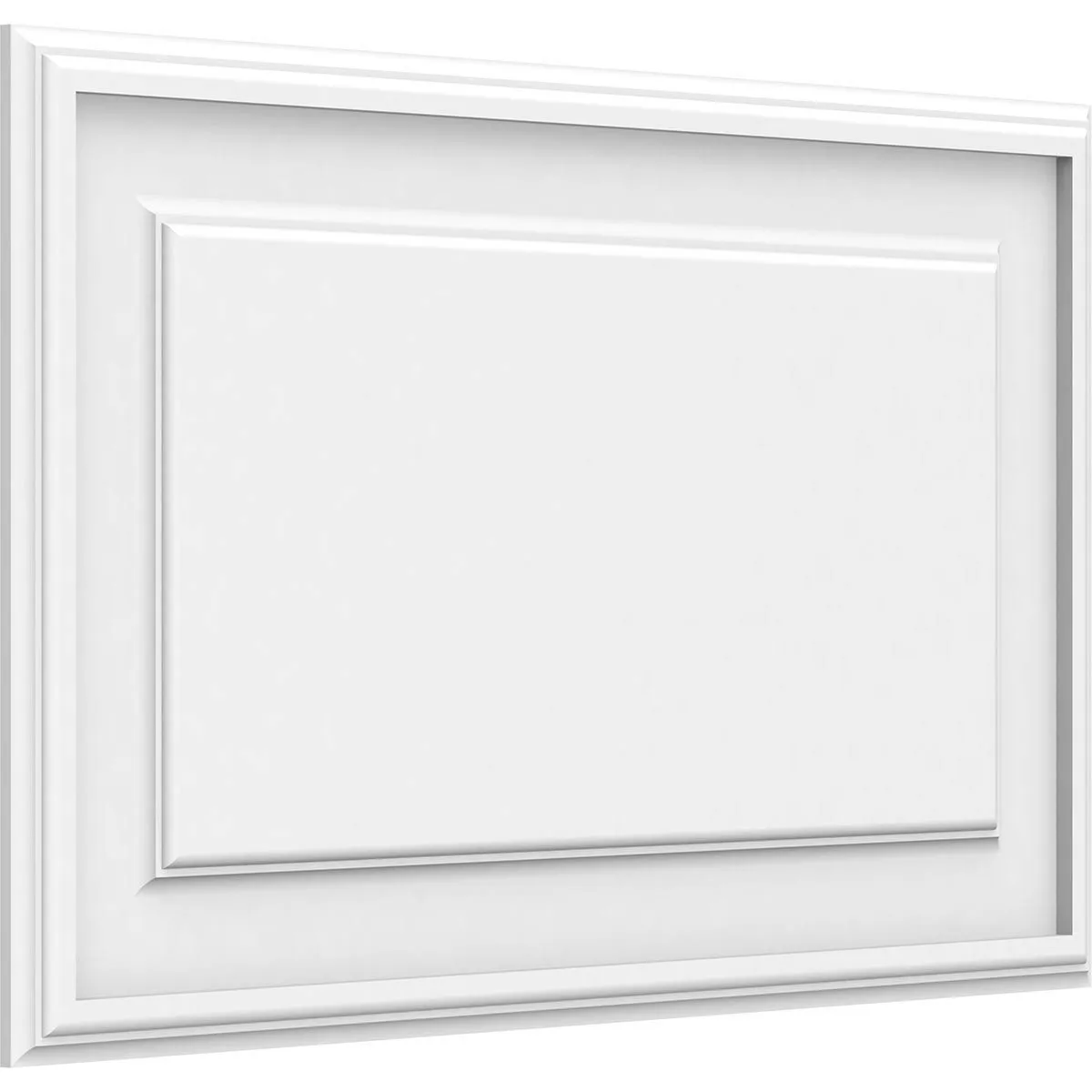 Ekena Millwork 26"W x 16"H x 5/8"P Legacy Raised Panel Decorative Wall Panel