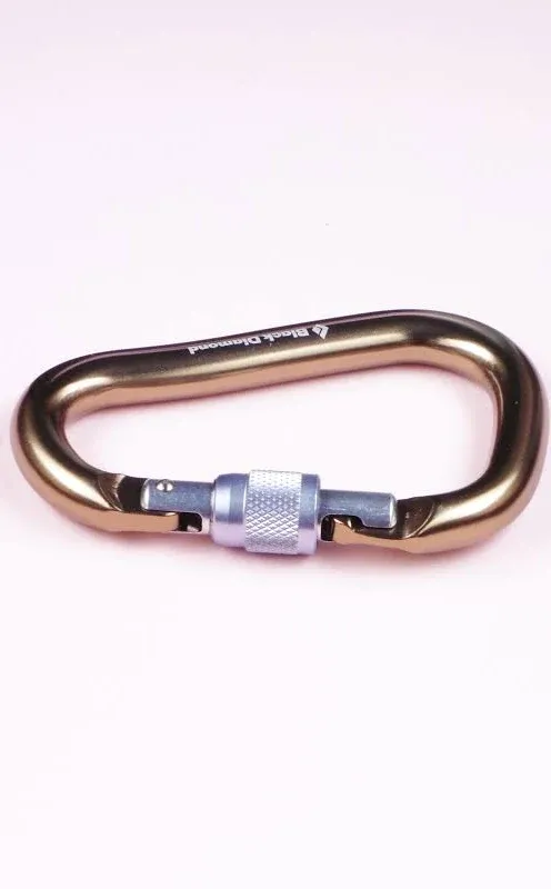 Black Diamond - Rocklock Screwgate - Carabiner Gray