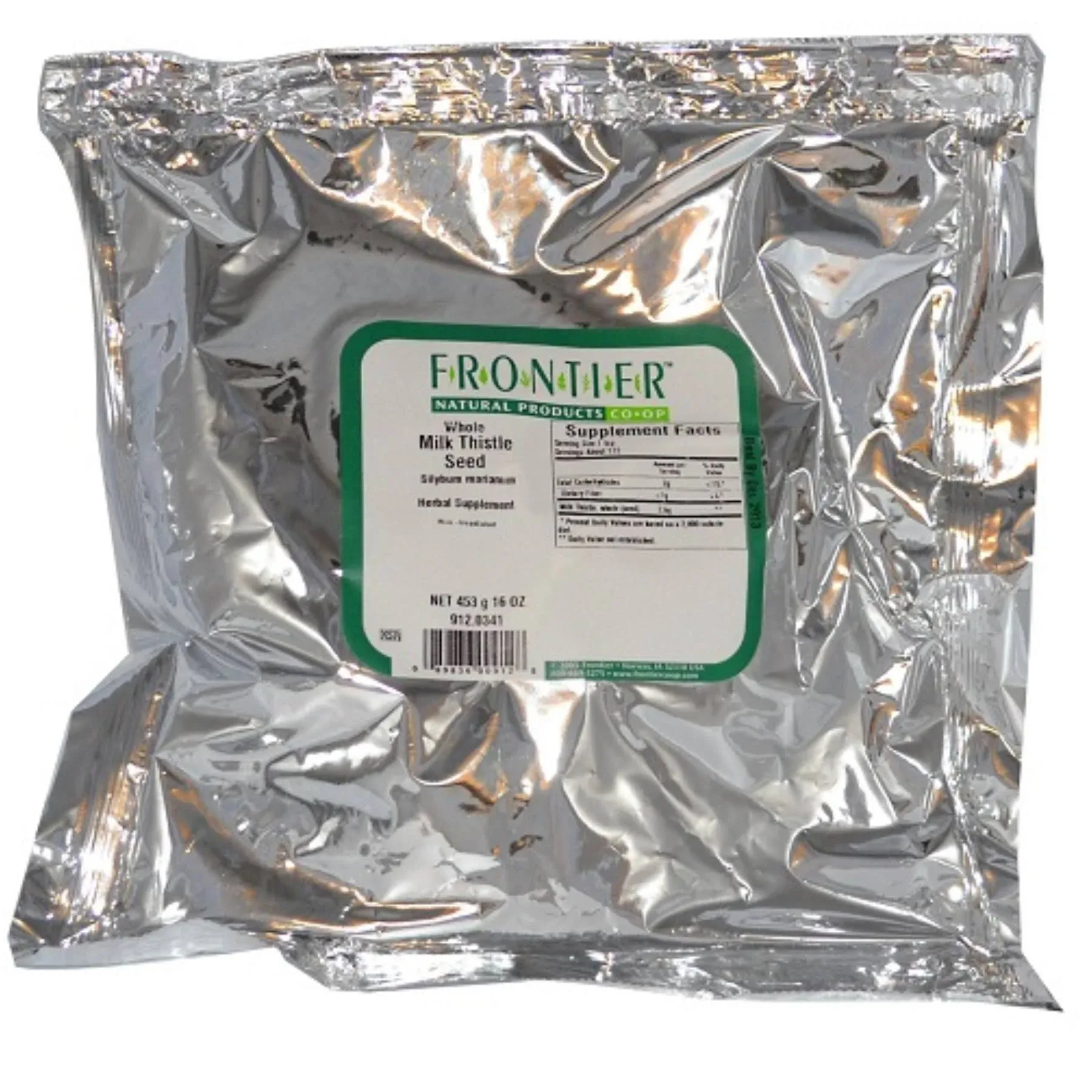 Frontier Organic Whole Milk Thistle Seed