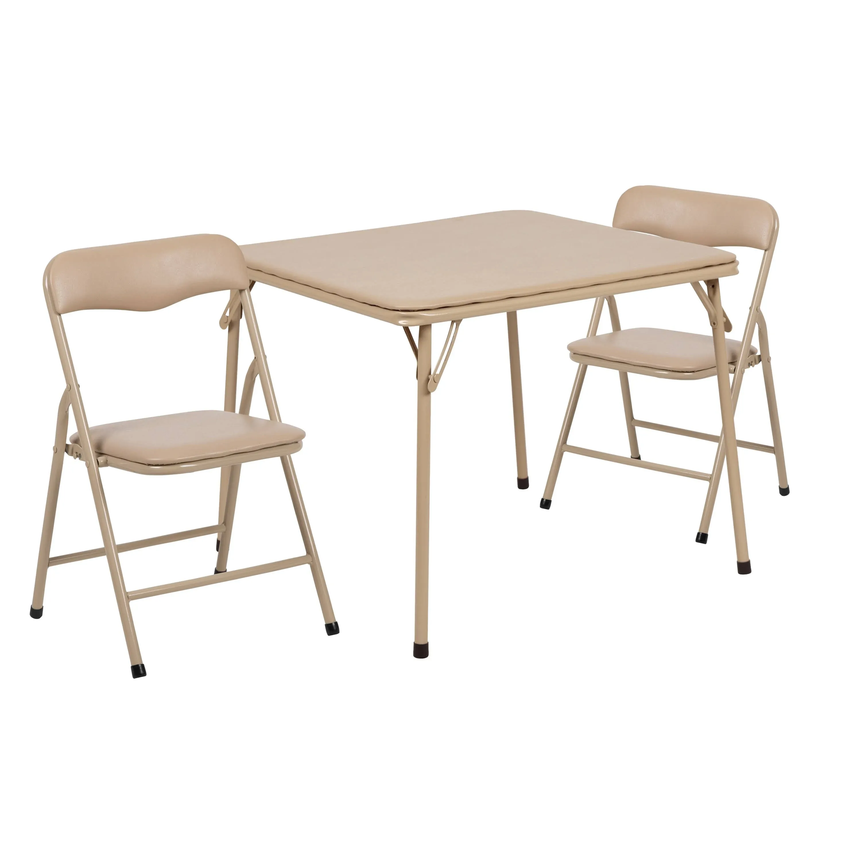 Flash Furniture Kids Black Folding Table