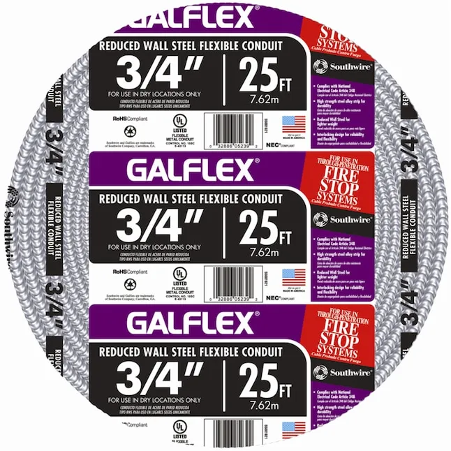 Southwire Steel Flexible Metal Conduit