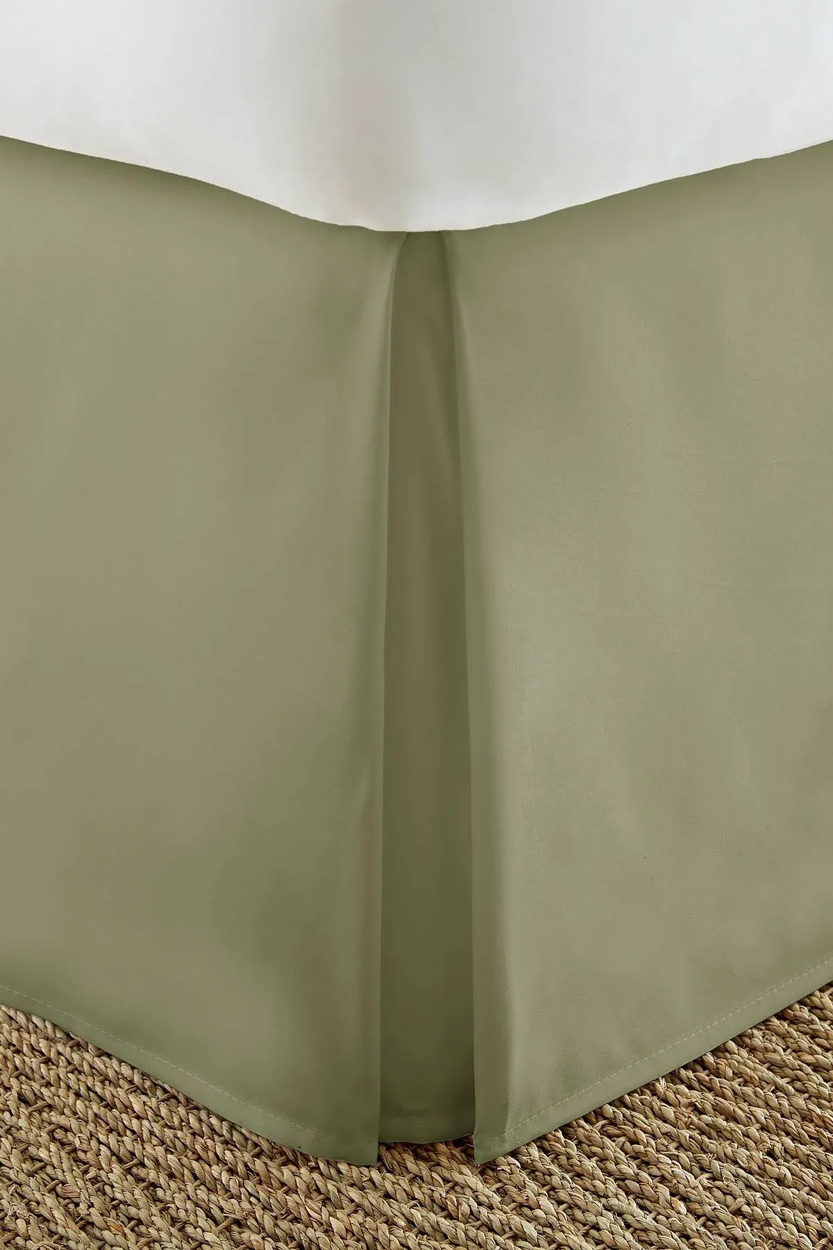 Pleated Solid Bed Skirt by ienjoy Home