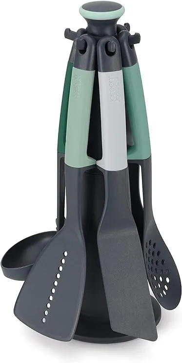 Joseph Joseph Elevate Carousel 6-Piece Utensil Set (Sage)