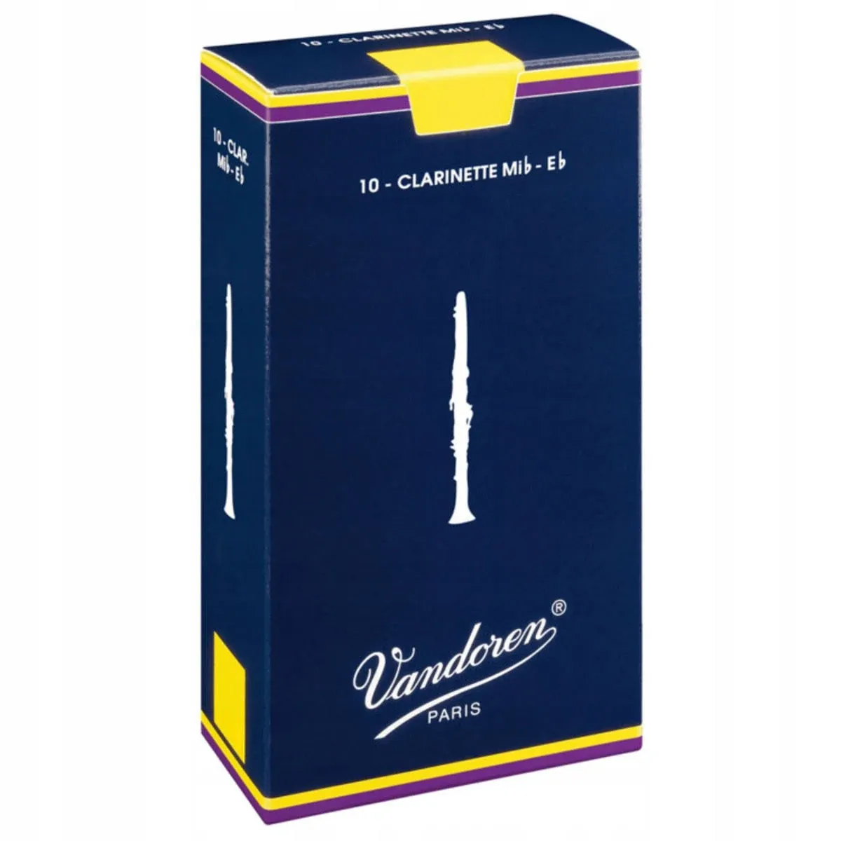 Vandoren CR103 Traditional Bb Clarinet Reeds - Strength 3 (Box of 10) | Reverb