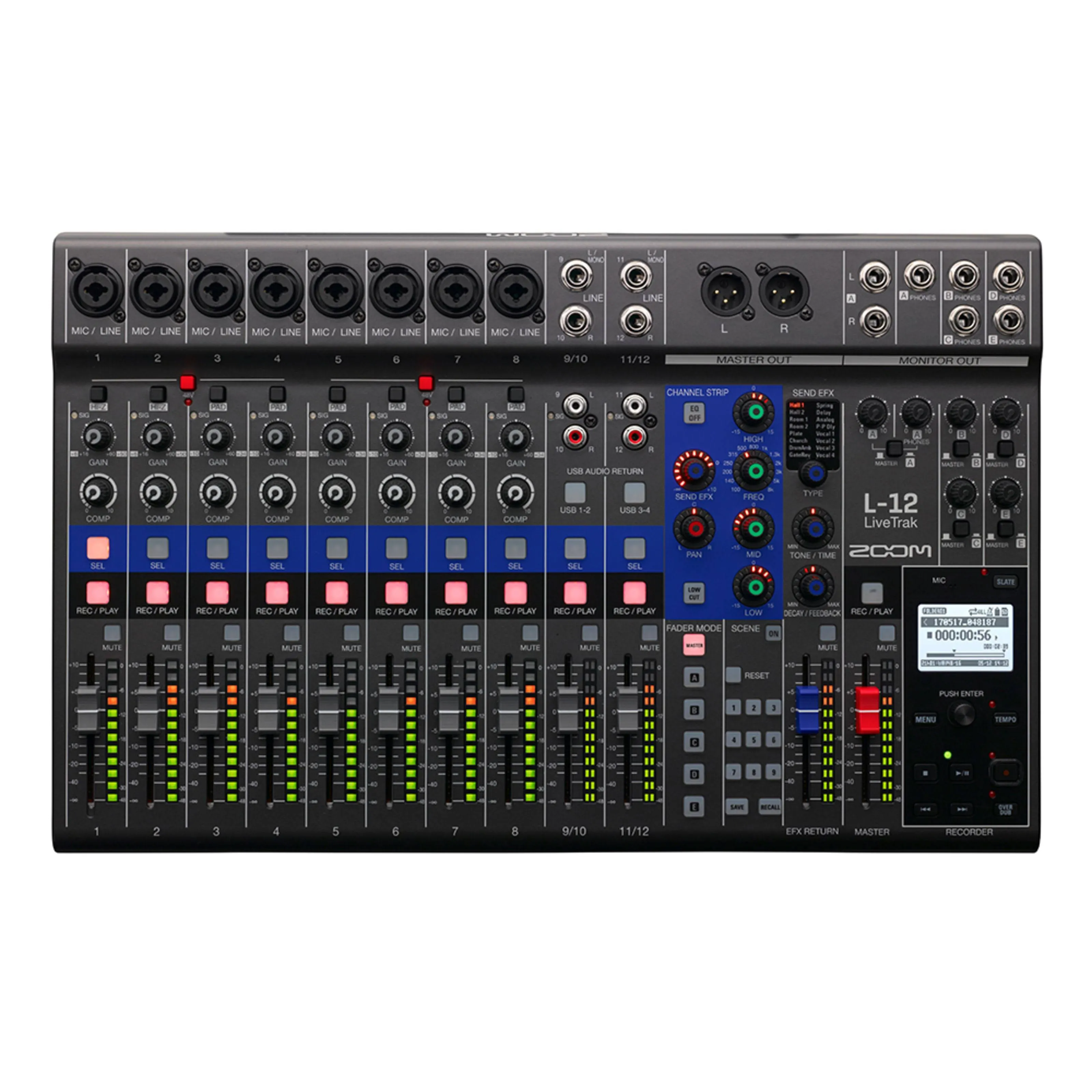 Zoom L-12 LiveTrak Digital Mixer