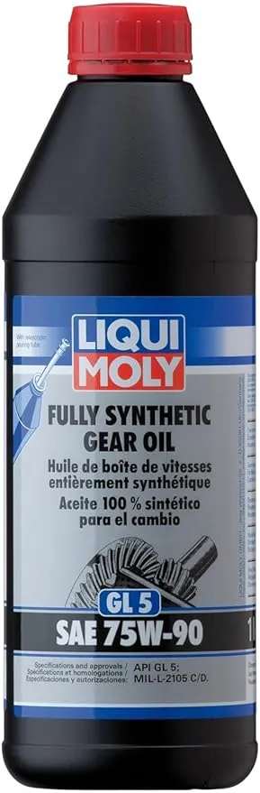 Liqui Moly (2048) SAE 75W-90 Fully Synthetic Gear Oil - 1 Liter