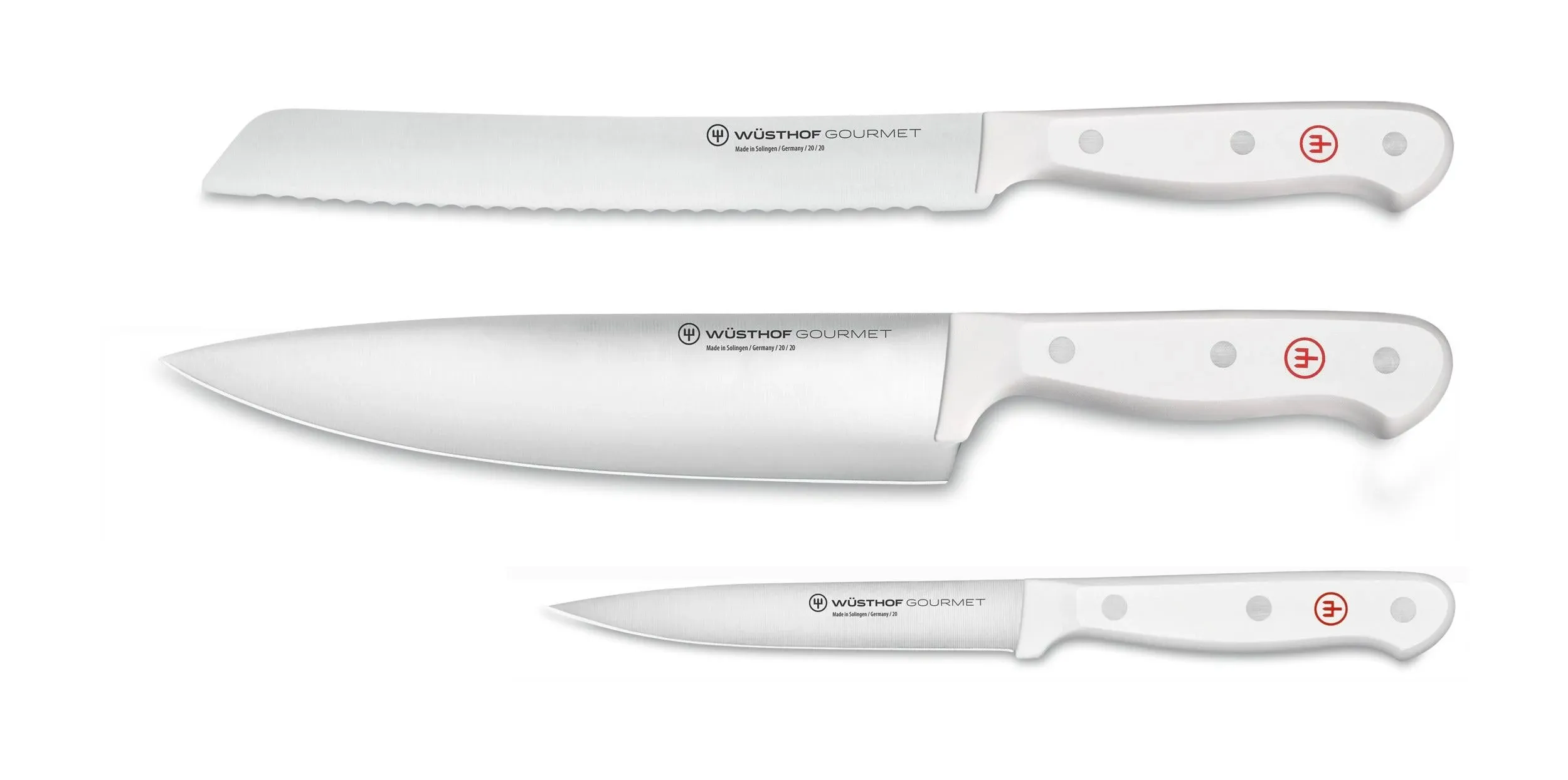 Wüsthof Gourmet 3-Piece Starter Knife Set