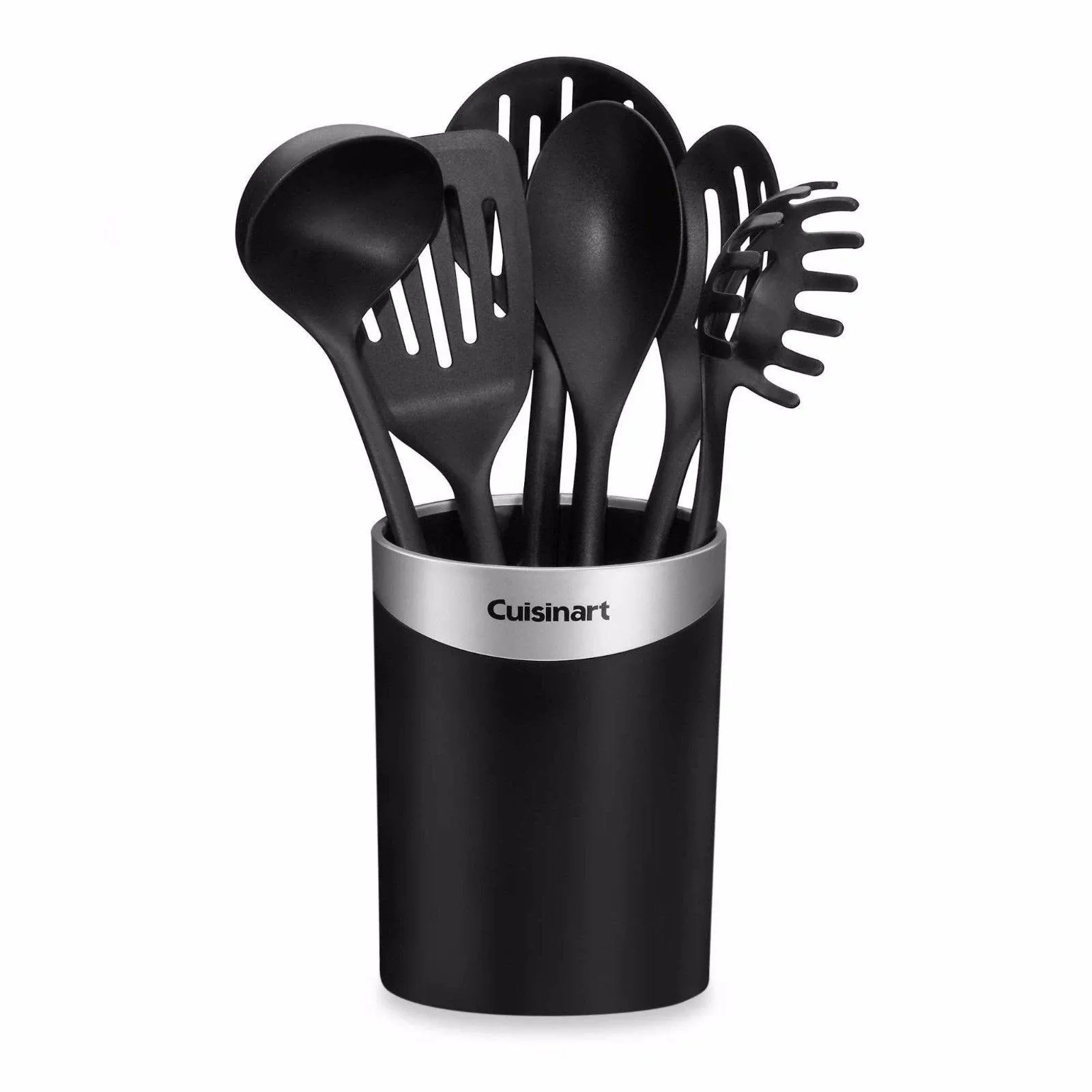 Cuisinart Crock with Barrel Handle Tools (Set of 7)