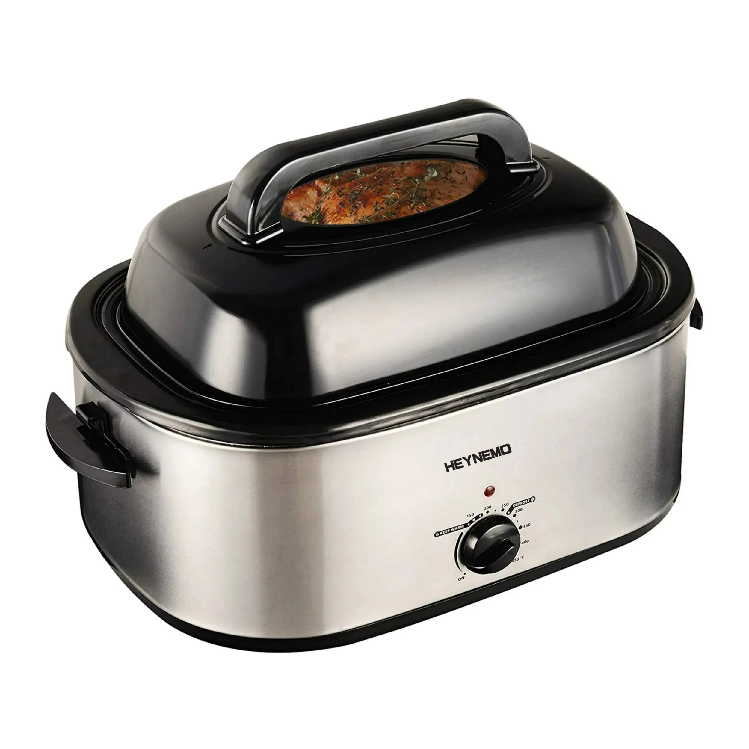 Superjoe 26 Quart Electric Roaster Oven, Stainless Steel Turkey Roaster Oven ...