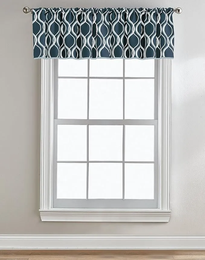 Curtainworks Morocco Valance - Navy