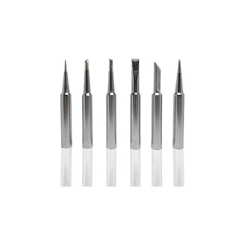 6PCS Soldering Tips for Weller ST Series Tip Replace Weller ST7 WLC100,SP40L / SP40N and WP25, WP30, WP35 Irons Tips