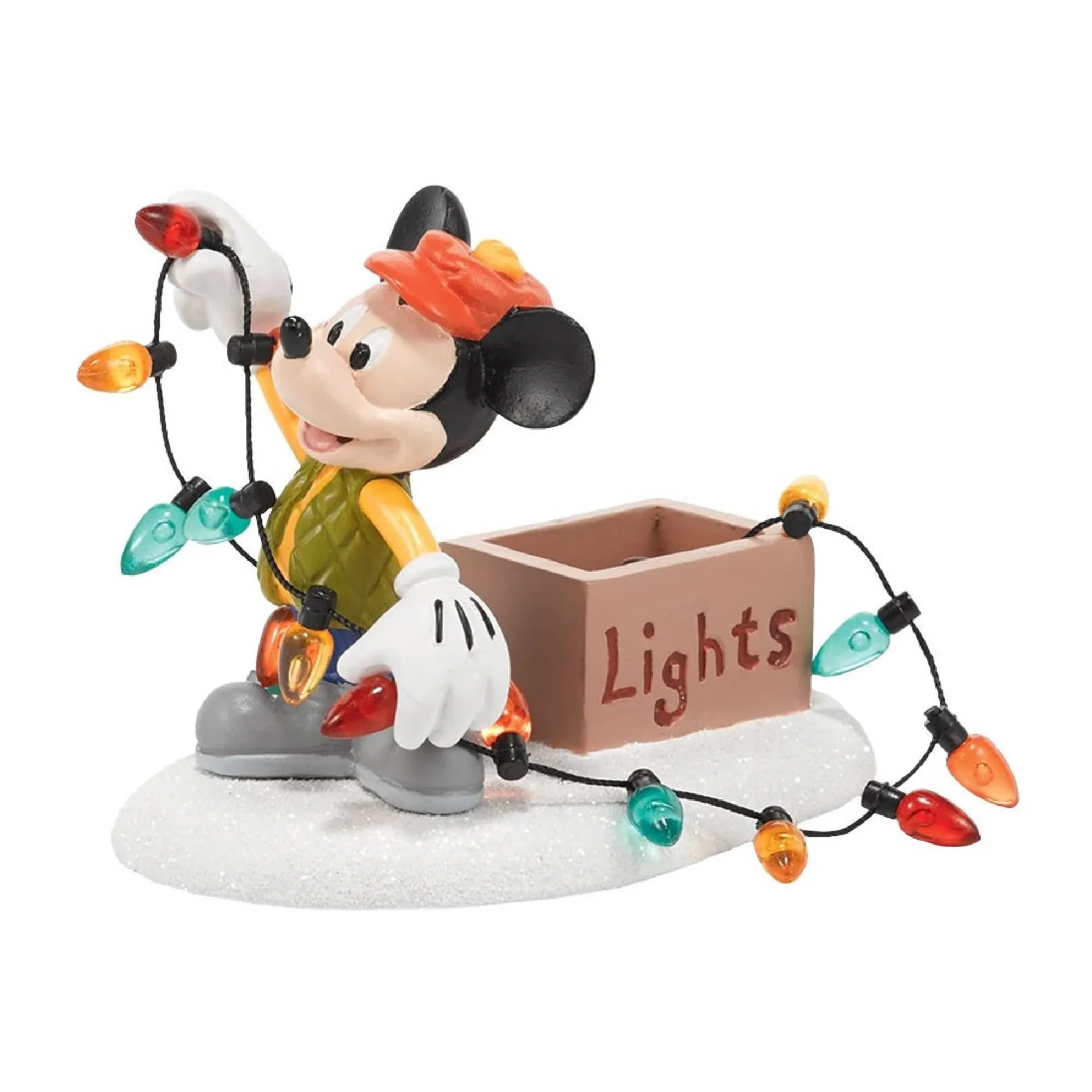 Department 56 Mickey Lights Up Christmas Tabletop Piece