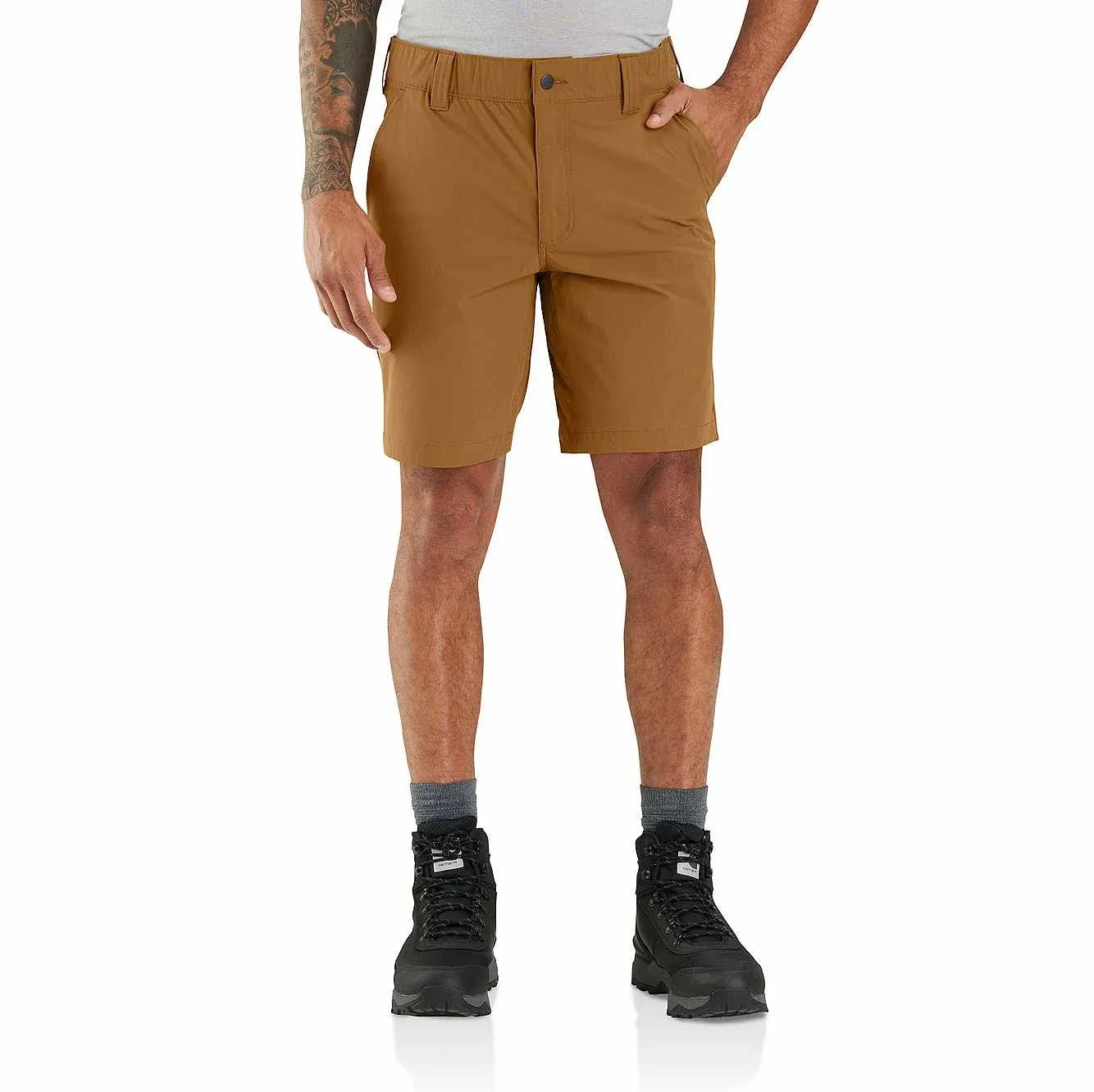 Carhartt Men's Relaxed Fit Shorts, Size 42, Carhartt Brown