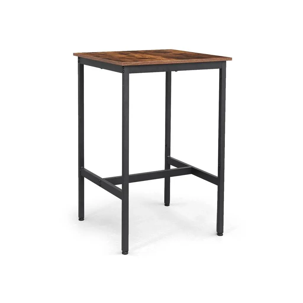 VASAGLE Bar Table, Small Kitchen Table, High Top Pub Table, for Living Room