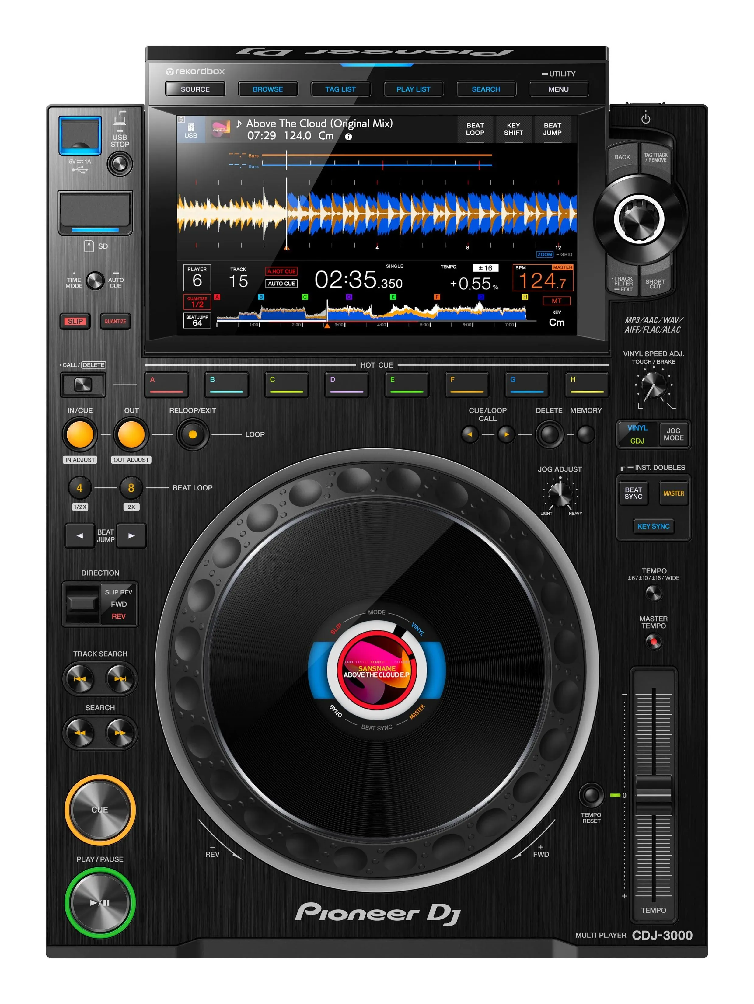 Pioneer DJ CDJ-3000 Professional DJ Multi Player