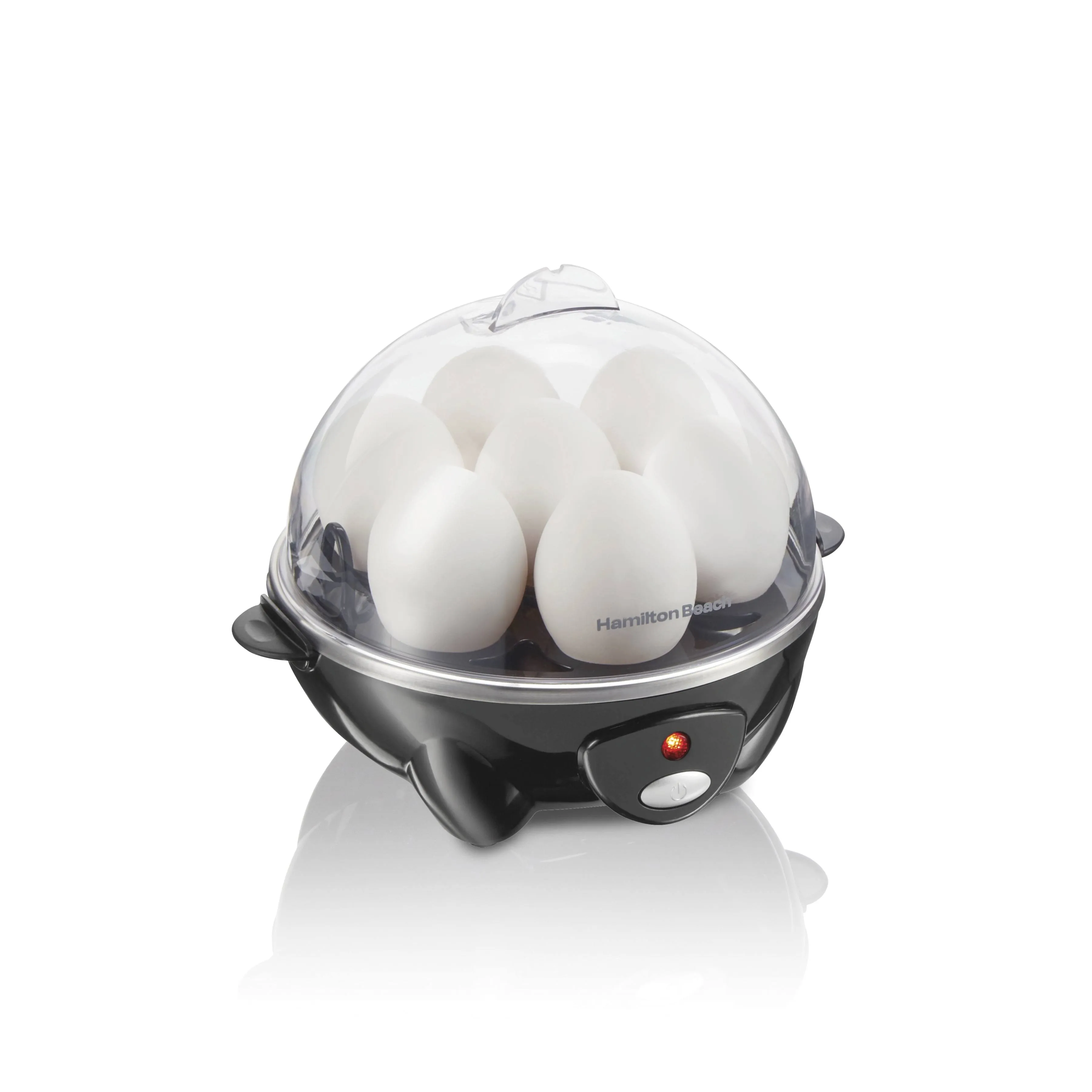 Hamilton Beach 25507 3-in-1 Egg Cooker with 7 Egg Capacity, Black