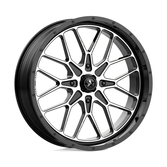 MSA Offroad Wheels MA33 15X7 4X137 S-BLK 10MM - M33-05737