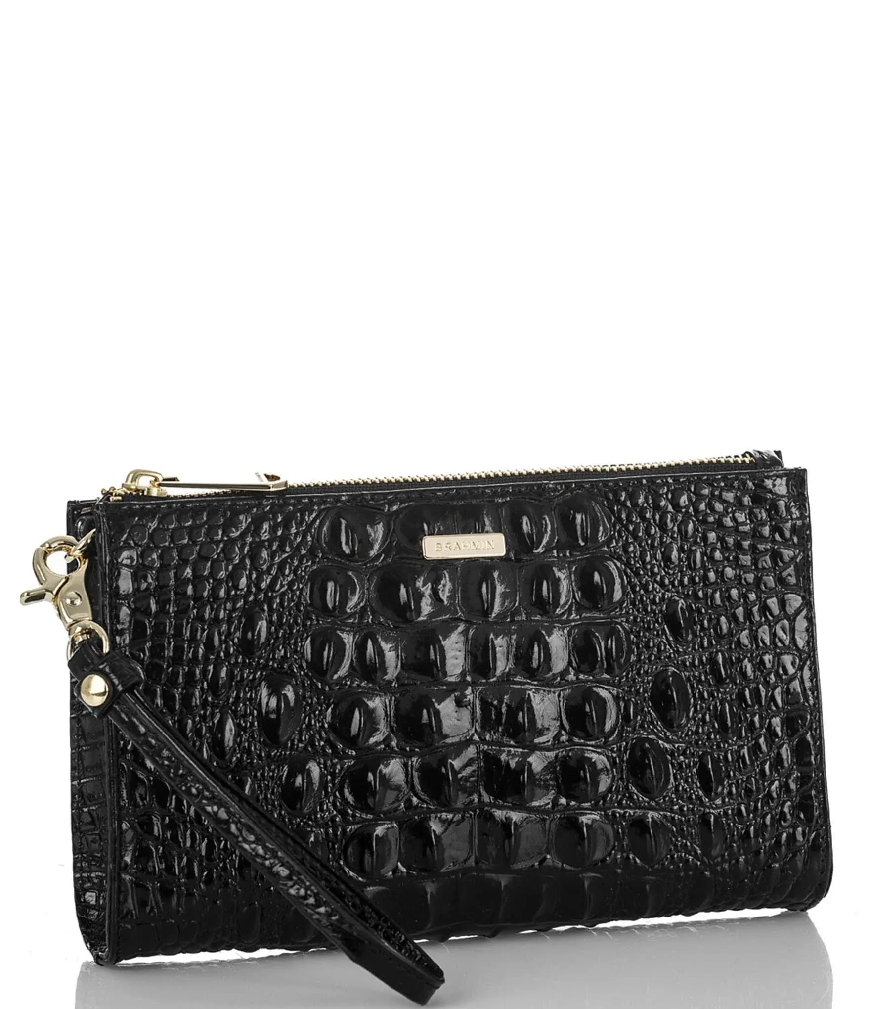 Brahmin Daisy Leather Melbourne Wristlet