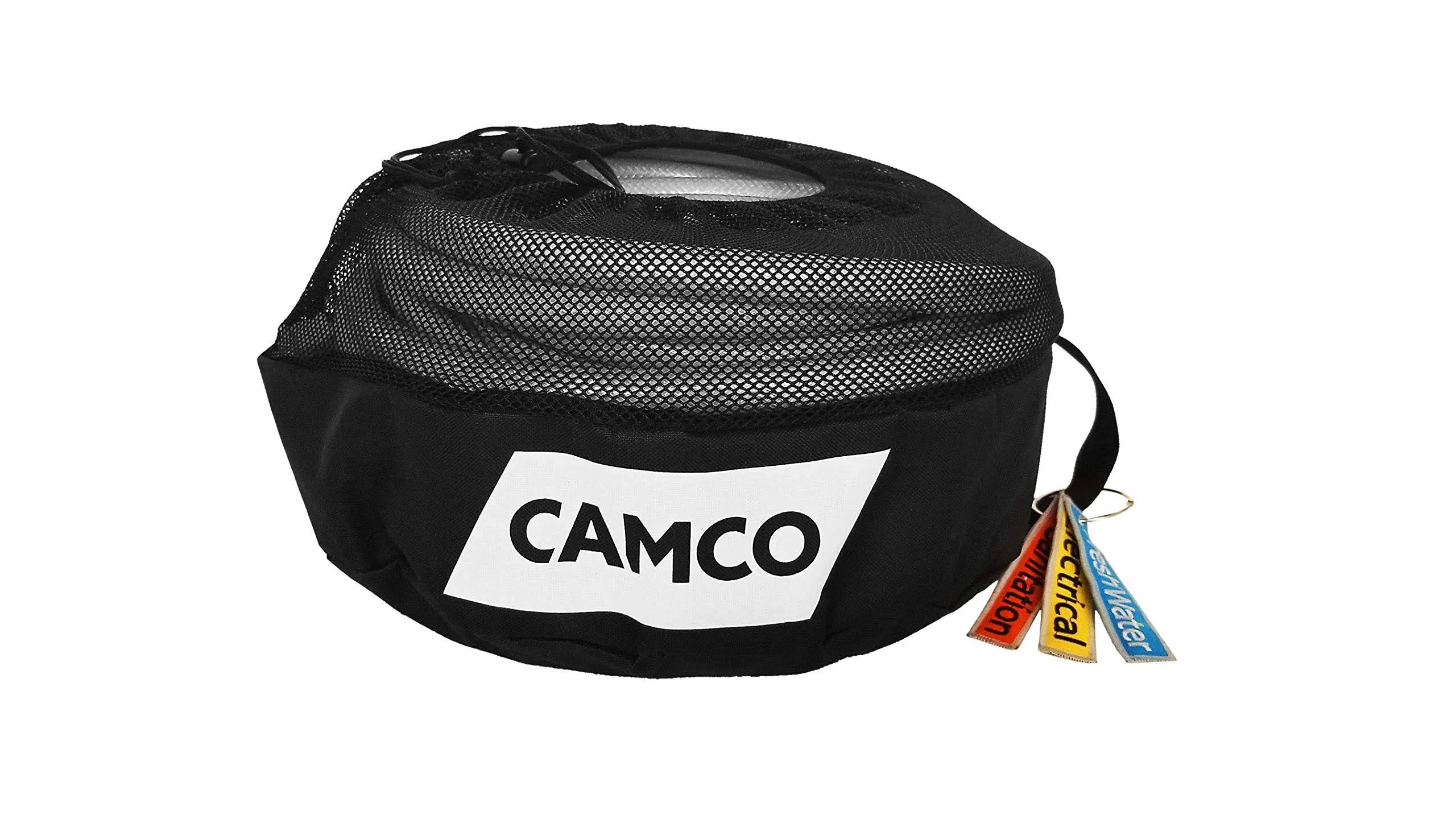 Camco RV Utility Bag w/Sanitation, Fresh Water & Electrical Identification Tags - 53097