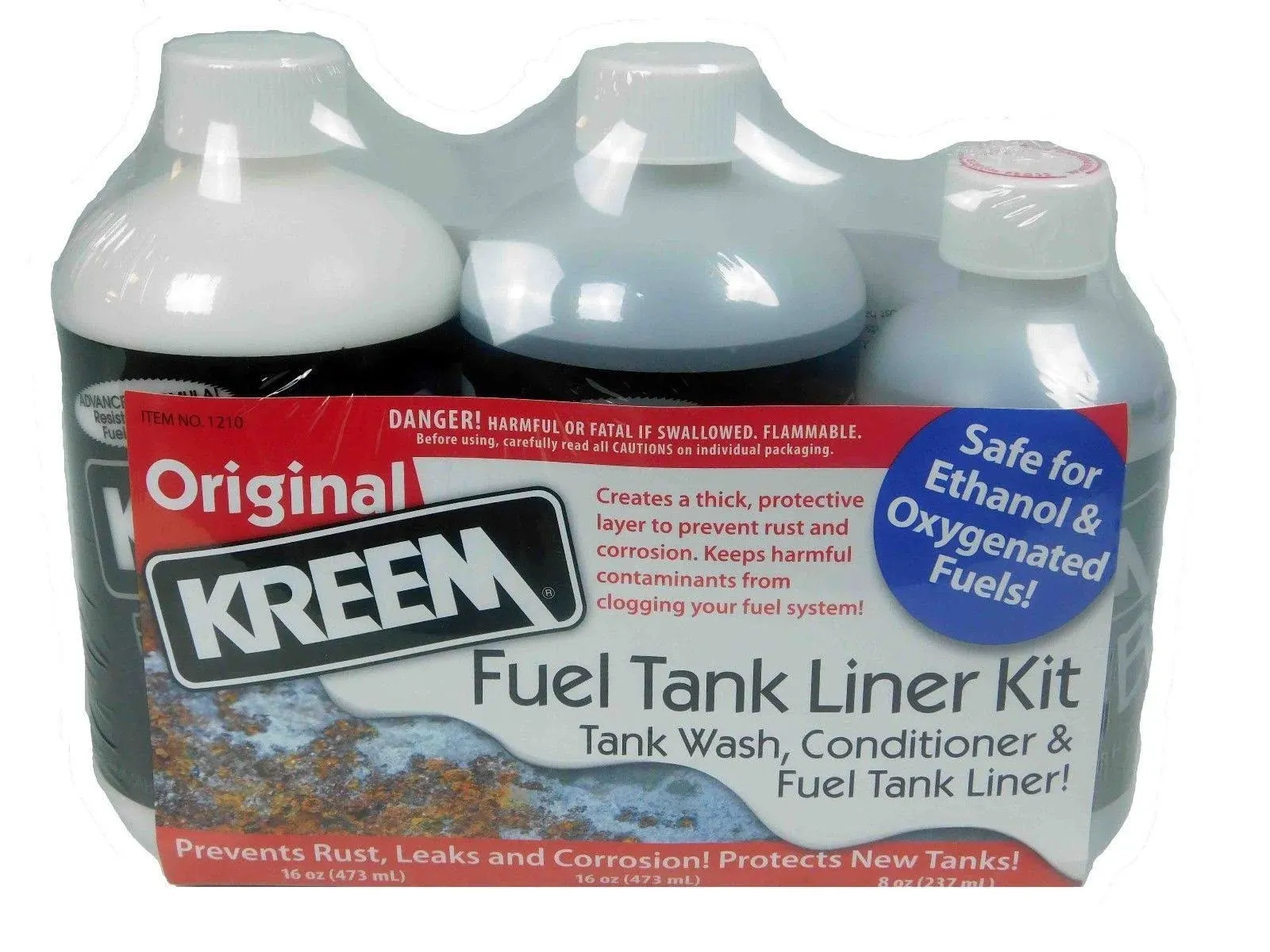 Kreem Products 1210 Fuel Tank Liner Combo-Pak