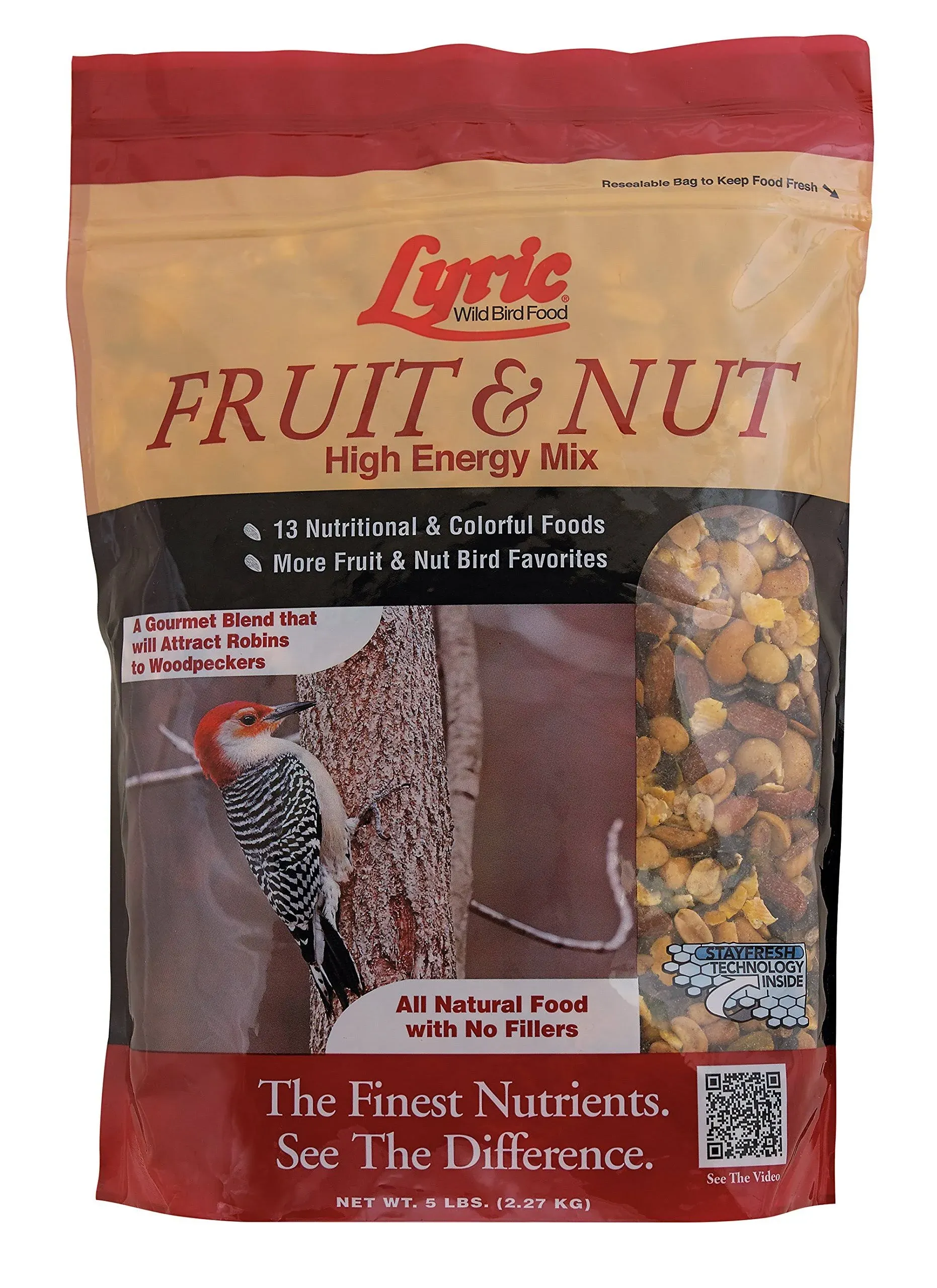 Lyric 5-lb. Fruit & Nut Bird Mix