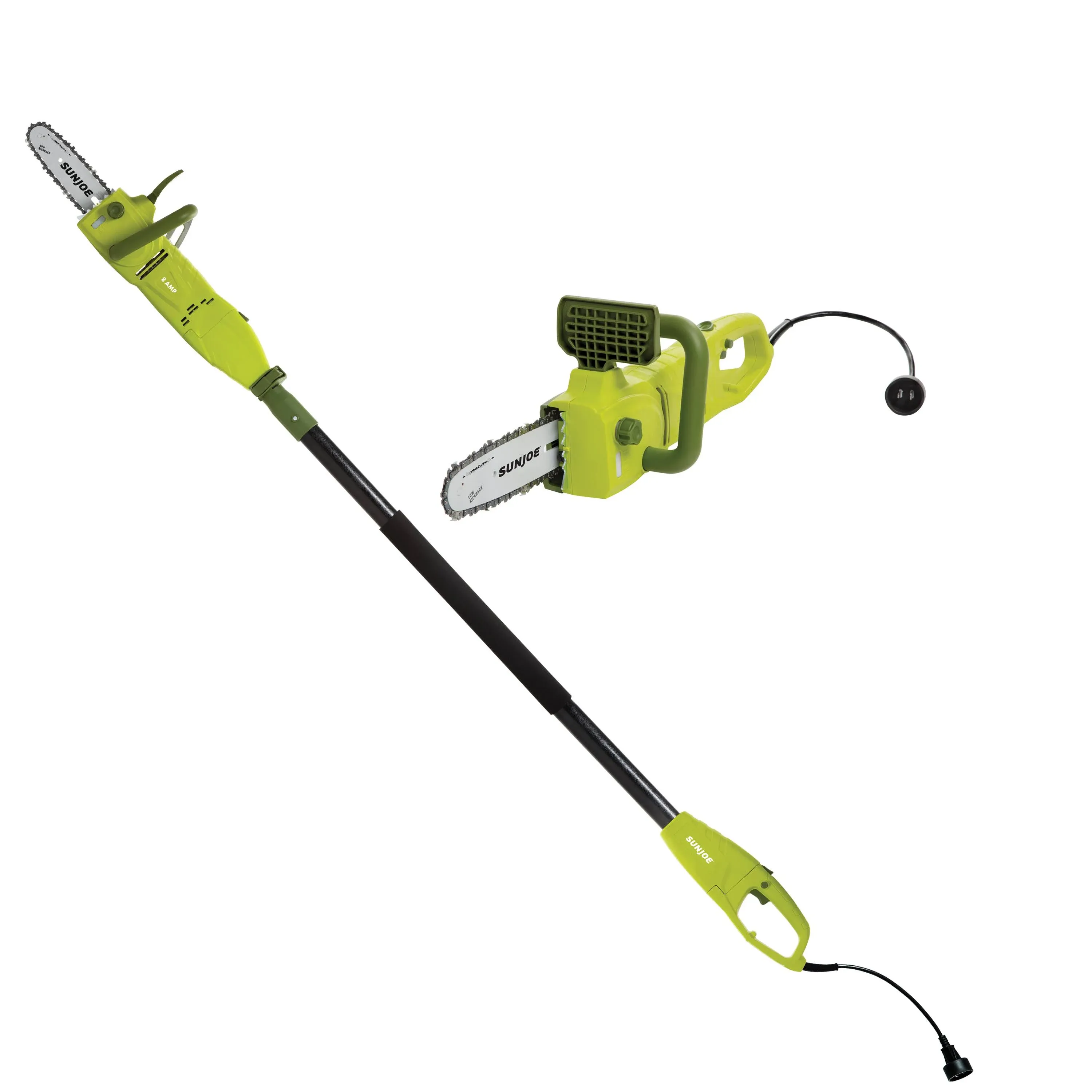 Sun Joe SWJ806E 2-in-1 Electric Convertible Pole Chain Saw