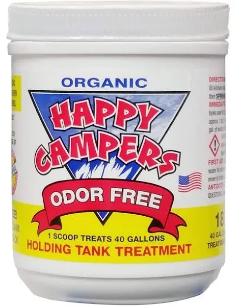 Happy Campers Organic RV Holding Tank 18 treatments