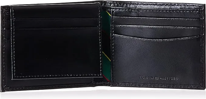 Tommy Hilfiger Men's Passcase Wallet with Removable ID Window