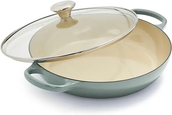 Le Creuset Buffet Casserole with Glass Lid, 3.5 qt. , Sea Salt