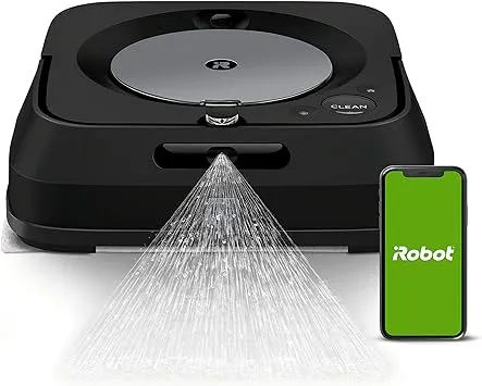 iRobot - Braava jet m6 Wi-Fi Connected Robot Mop - White