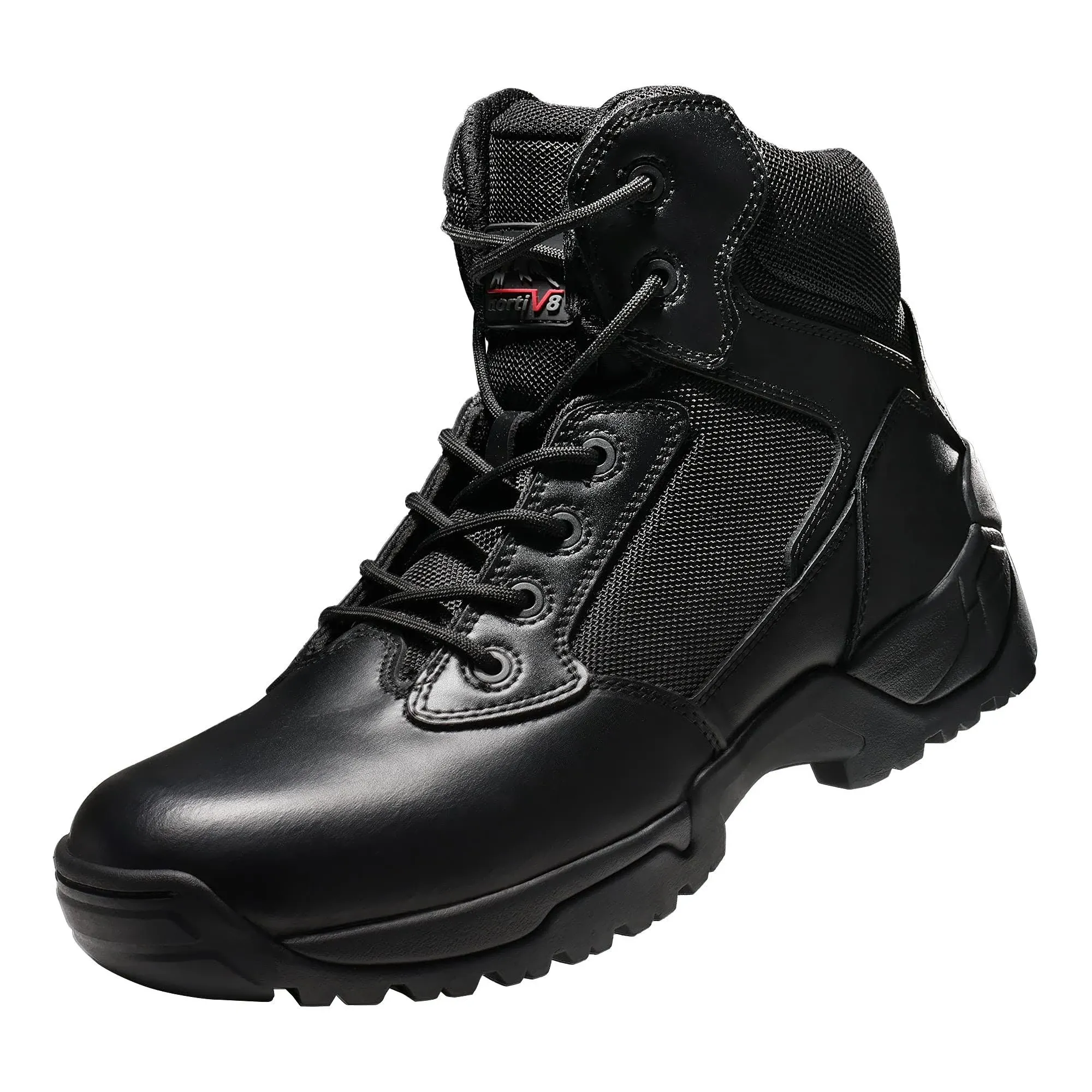 NORTIV 8 Men's Military Tactical Work Boots Hiking Motorcycle Combat Boots