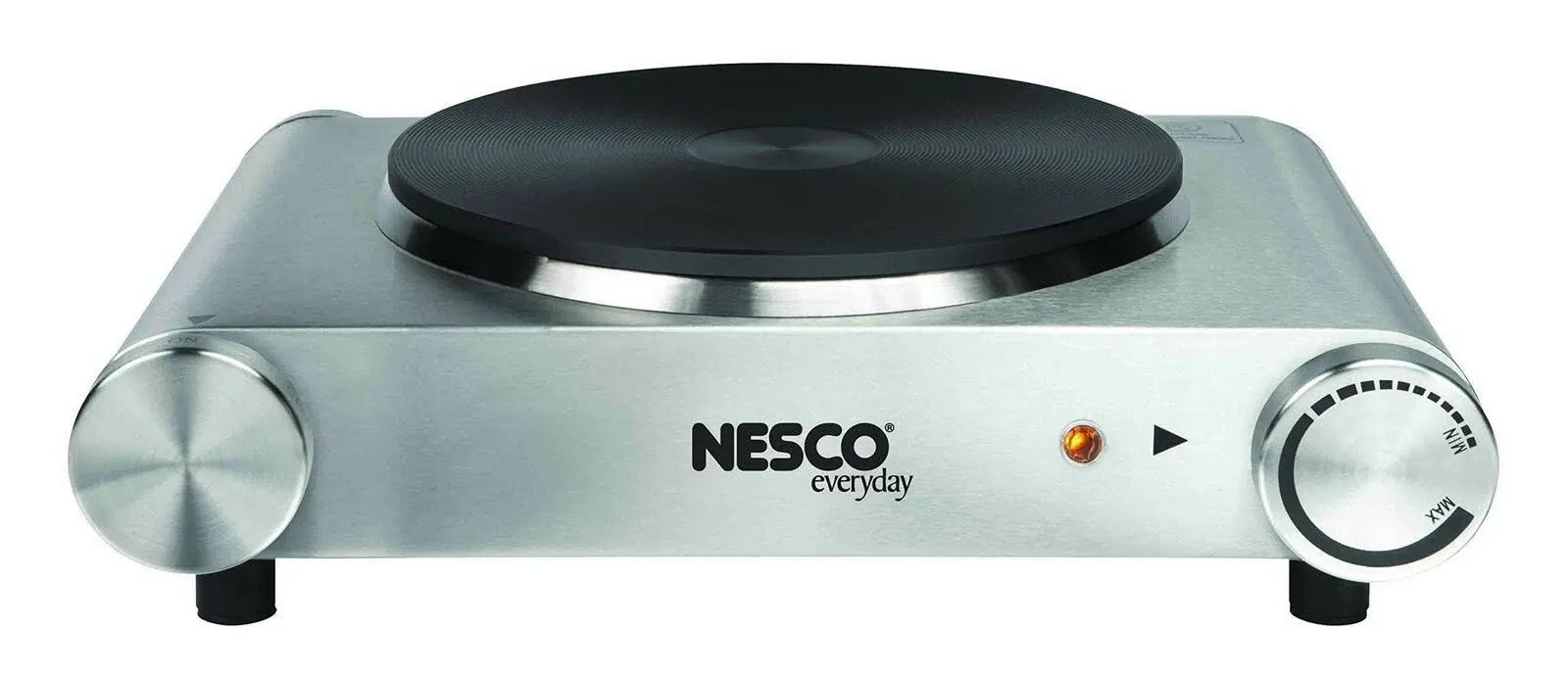 NESCO Electric Burner Portable Induction Cooktop Hot Plate Stove Travel Steel