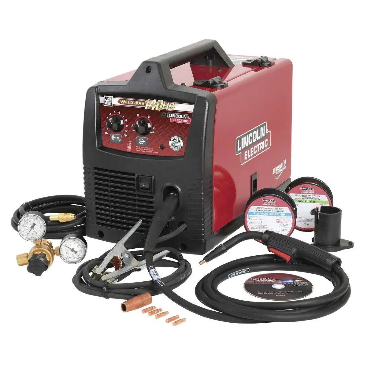 Lincoln Electric Weld Pak 140 HD Wire-Feed Welder-K2514-1