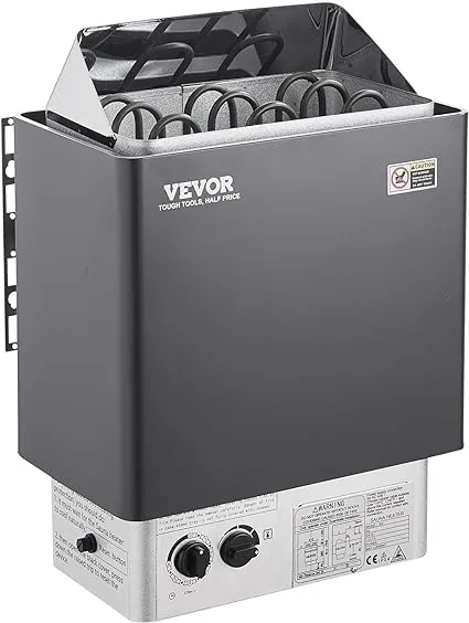 VEVOR Sauna Heater 4.5kW 220V Electric Sauna Stove DSSNLNK45KW6TK4Z8V4