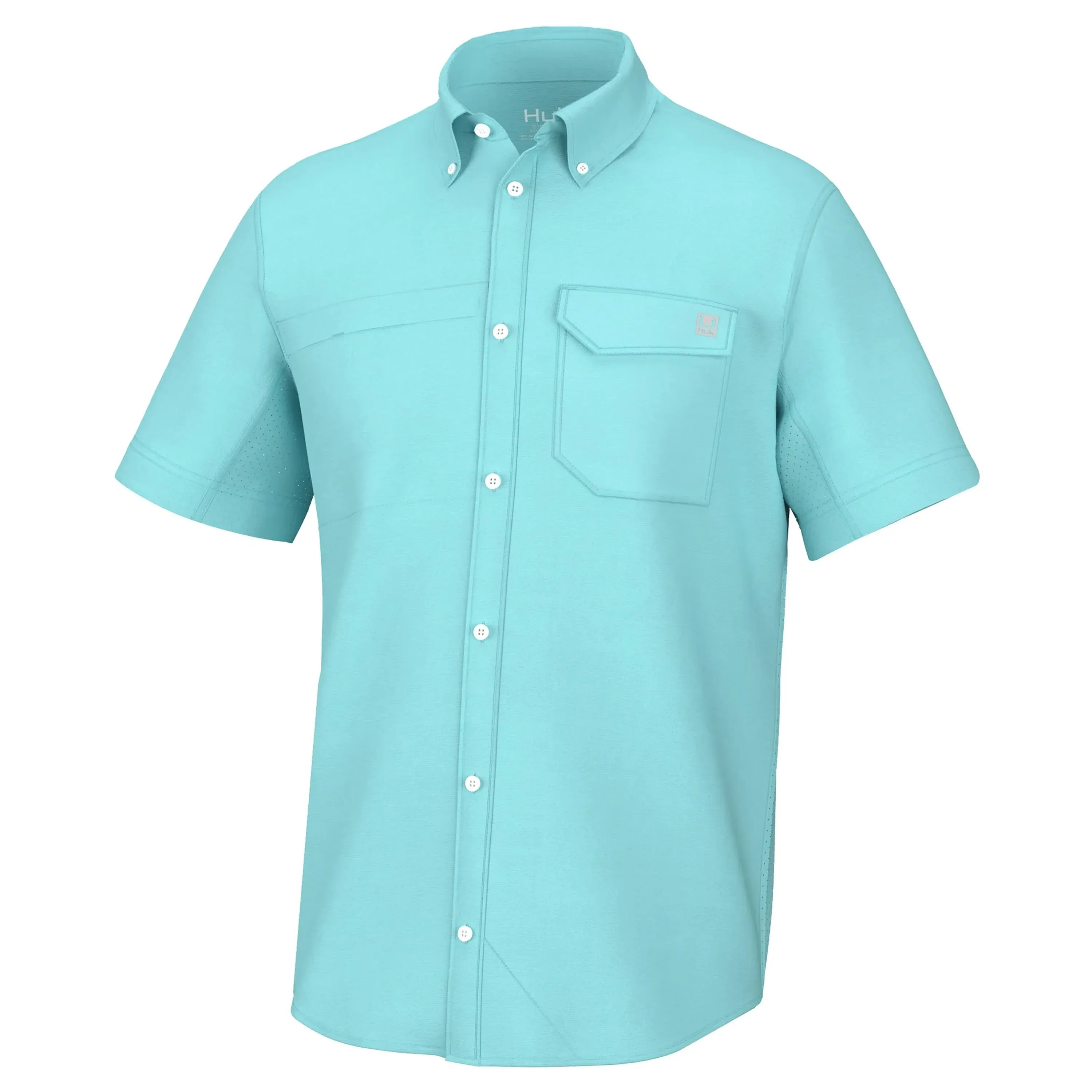 Huk Men's Tide Point Short Sleeve Shirt