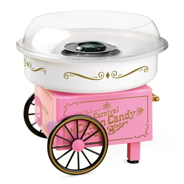 Nostalgia Electrics Hard Cotton Candy Maker, Pink