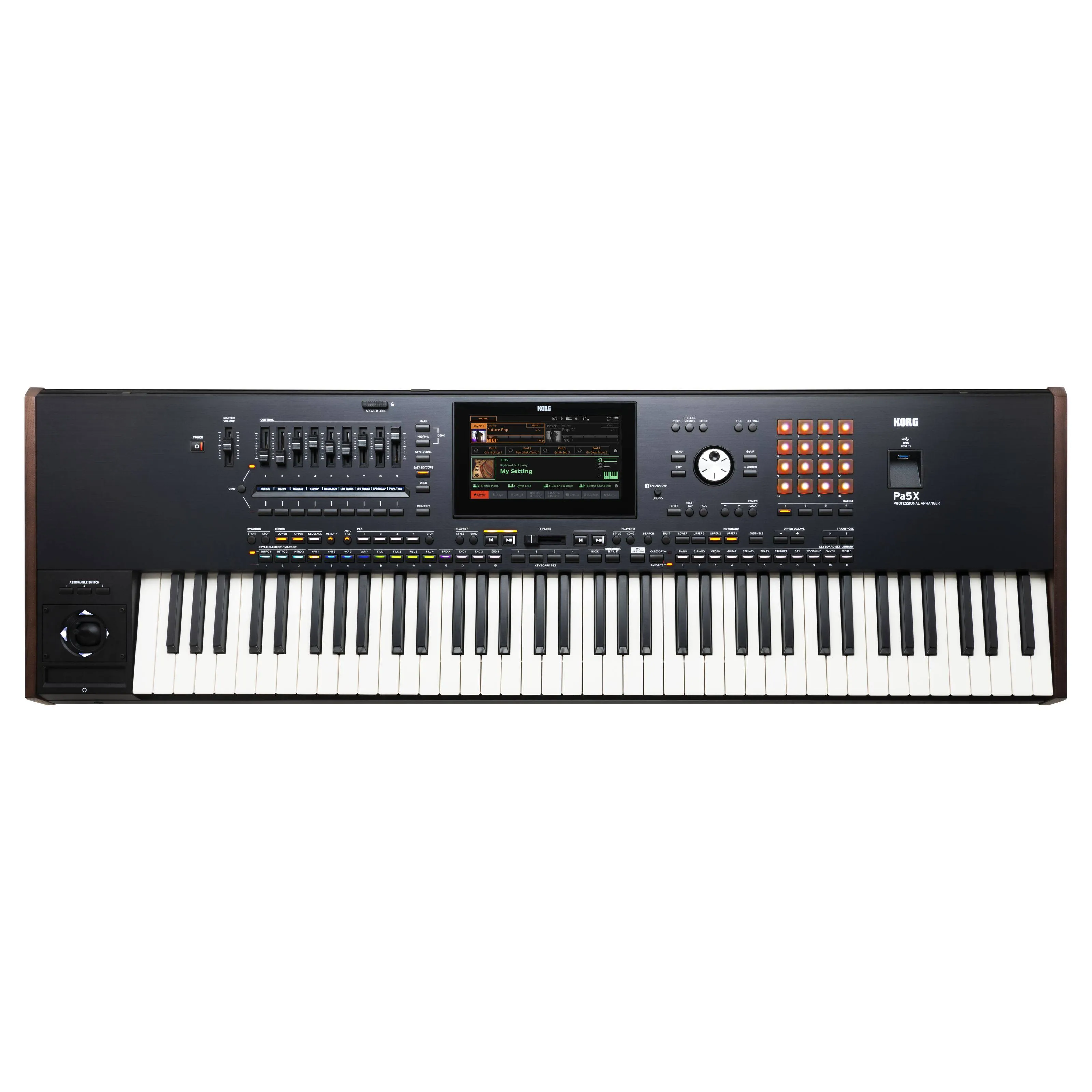 Korg Pa5X76 76-Key Professional Arranger Keyboard | Reverb