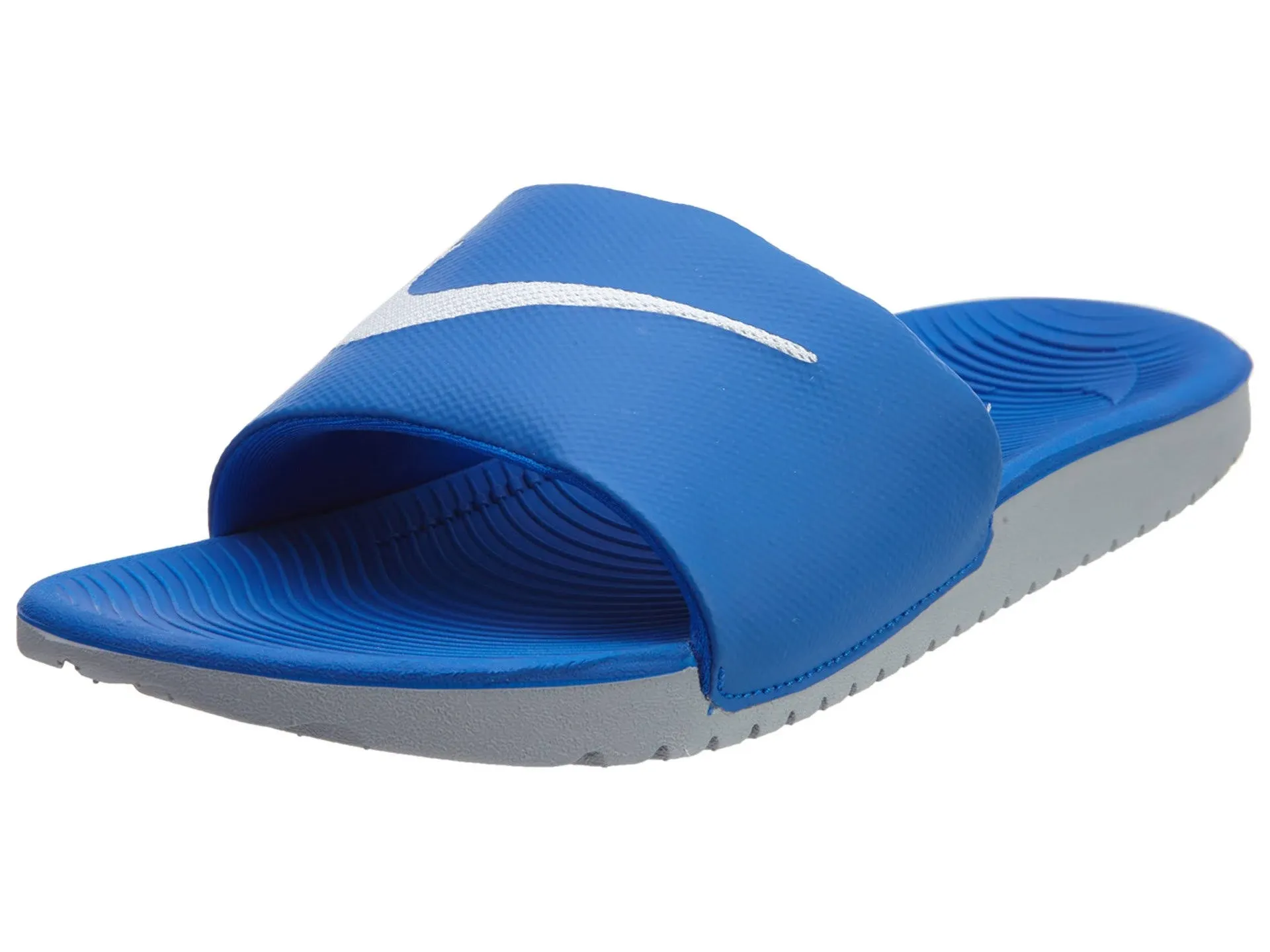 Nike Kawa Kids' Slide Sandals, Boy's, Size: 1, Blue