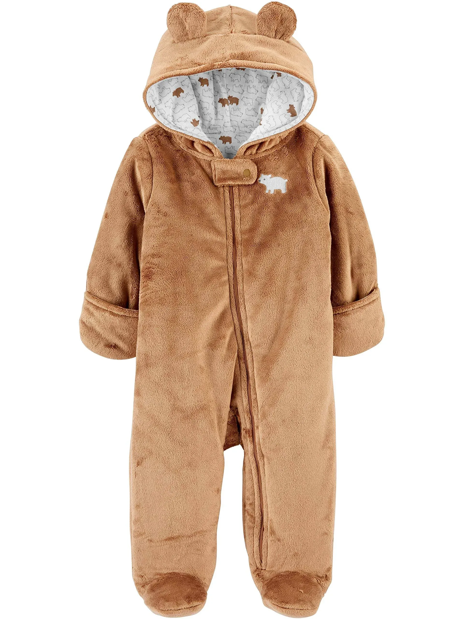 Simple Joys by Carter's Baby Simple Joys by Carters Fleece Footed Jumpsuit Pram