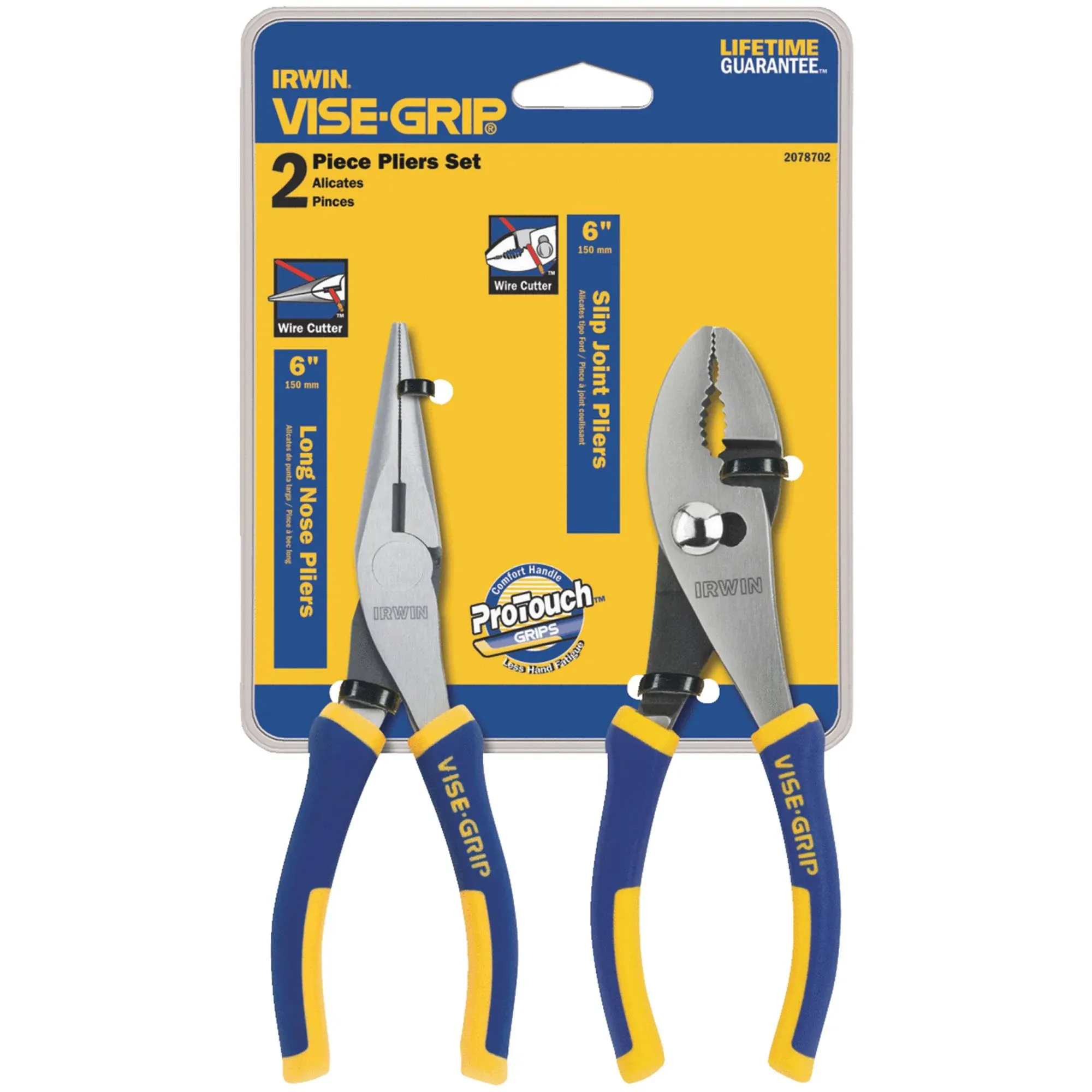 Irwin Vise-Grip Pliers Set, 2-Piece (2078702)