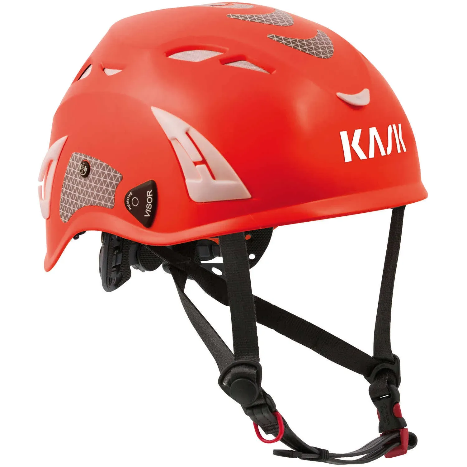 Kask Super Plasma Hi-Viz Helmet Red