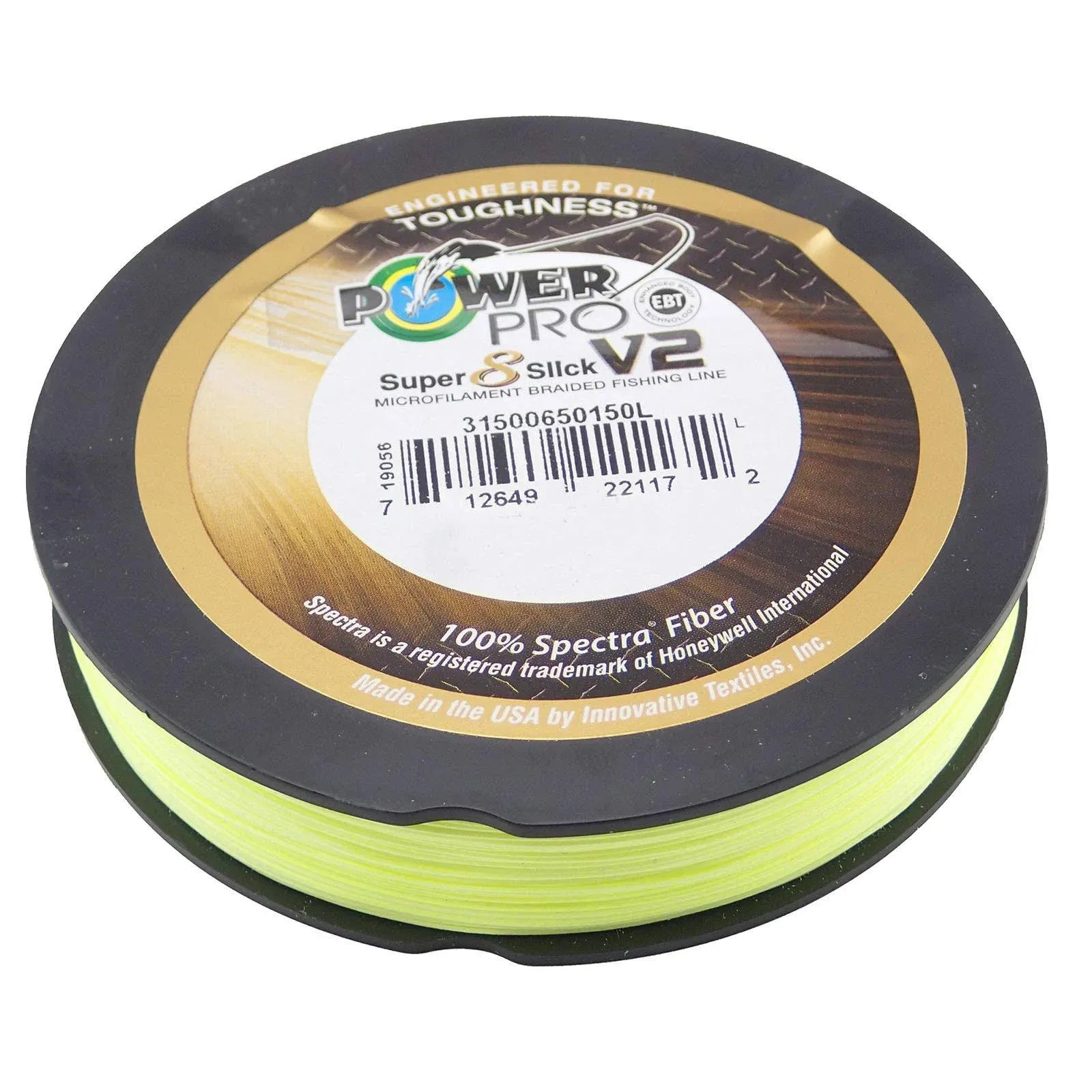 Power Pro Super Slick V2 Braided Line, Moonshine 50lb 300yd